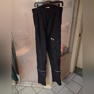 Joe Rocket Black Ballastic Kevlar Motorcycle Pants Mens Medium Tall